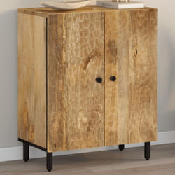 Vidaxl - Credenza 60x33x75 cm in Legno Massello di Mango