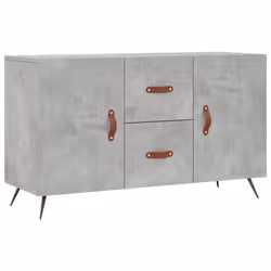 Credenza Grigio Cemento 100x36x60 cm in Legno Multistratocod mxl 104446