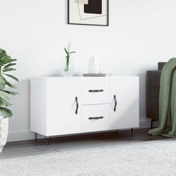Credenza Bianca 100x36x60 cm in Legno Multistratocod mxl 79657
