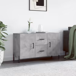 Credenza Grigio Cemento 100x36x60 cm in Legno Multistratocod mxl 104010