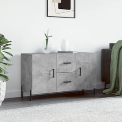 Credenza Grigio Cemento 100x36x60 cm in Legno Multistratocod mxl 104010