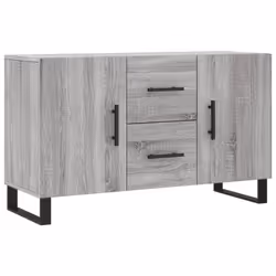 Credenza Grigio Sonoma 100x36x60 cm in Legno Multistratocod mxl 104782 - Vista aggiuntiva 2