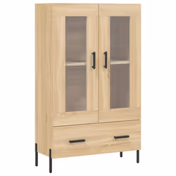vidaXL Credenza Rovere Sonoma 69,5x31x115 cm in Legno Multistrato - Vista aggiuntiva 2