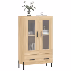 vidaXL Credenza Rovere Sonoma 69,5x31x115 cm in Legno Multistrato - Vista aggiuntiva 3