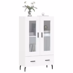 Credenza Bianca 69,5x31x115 cm in Legno Multistratocod mxl 127721