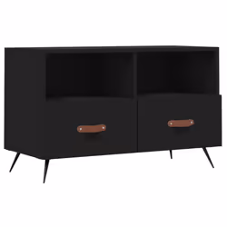 VidaXL 828941, Nero, Legno, Legno, 800 mm, 360 mm, 500 mm
