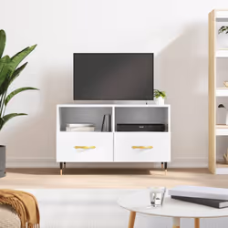 Questo robusto mobile TV è sicuramente progettato per essere un punto focale della vostra stanza con un design alla moda e pr ...