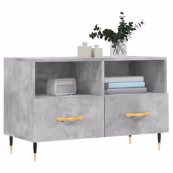 Mobile per TV Grigio Cemento 80x36x50 cm Legno Multistratocod mxl 103904 - Vista aggiuntiva 3