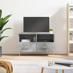 Vidaxl - Mobile Porta tv, Armadietti per tv Grigio Cemento 80x36x50 cm Legno Multistrato