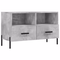 Mobile per TV Grigio Cemento 80x36x50 cm Legno Multistratocod mxl 103908 - Vista aggiuntiva 2