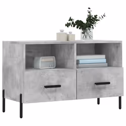 Mobile per TV Grigio Cemento 80x36x50 cm Legno Multistratocod mxl 103908 - Vista aggiuntiva 3