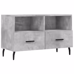 Mobile per TV Grigio Cemento 80x36x50 cm Legno Multistratocod mxl 103918 - Vista aggiuntiva 2