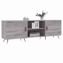 vidaXL Mobile Porta TV Grigio Sonoma 150x30x50 cm in Legno Multistrato - Vista aggiuntiva 3