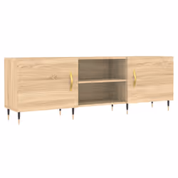 vidaXL Mobile Porta TV Rovere Sonoma 150x30x50 cm in Legno Multistrato - Vista aggiuntiva 2