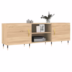 vidaXL Mobile Porta TV Rovere Sonoma 150x30x50 cm in Legno Multistrato - Vista aggiuntiva 3