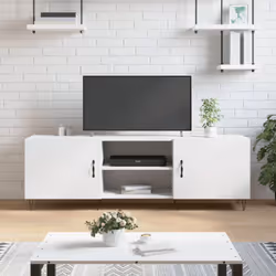 Questo robusto mobile TV è sicuramente progettato per essere un punto focale della vostra stanza con un design alla moda e pr ...
