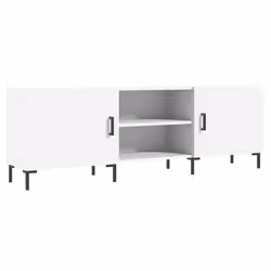 Mobile Porta TV Bianco 150x30x50 cm in Legno Multistratocod mxl 103545 - Vista aggiuntiva 2