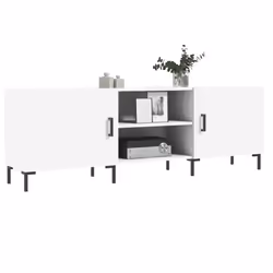 Mobile Porta TV Bianco 150x30x50 cm in Legno Multistratocod mxl 103545 - Vista aggiuntiva 3