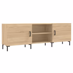 vidaXL Mobile Porta TV Rovere Sonoma 150x30x50 cm in Legno Multistrato - Vista aggiuntiva 2