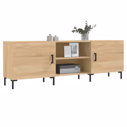 vidaXL Mobile Porta TV Rovere Sonoma 150x30x50 cm in Legno Multistrato - Vista aggiuntiva 3
