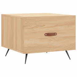 Tavolino da Salotto Rovere Sonoma 50x50x40 cm Legno Multistratocod mxl 128694 - Vista aggiuntiva 2