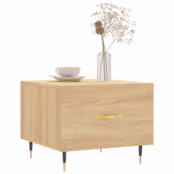 Tavolini Salotto 2pz Rovere Sonoma 50x50x40cm Legno Multistratocod mxl 104061 - Vista aggiuntiva 3