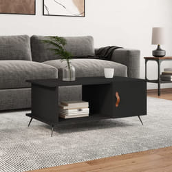 Tavolino da Salotto, Tavolino da caffè Nero 90x50x40 cm in Legno Multistrato Vidaxl