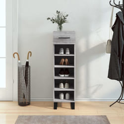 Vidaxl - Scarpiera Grigio Sonoma 30x35x105 cm in Legno Multistrato