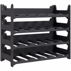 Conservate, invecchiate ed esponete il vostro vino con stile con questo portabottiglie! Materiale stabile: Il ripiano per il ...