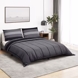 Questo set di copripiumino è morbido e confortevole e aggiunge un tocco di classe alla vostra camera da letto. Materiale conf ...