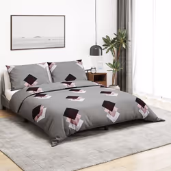 Questo set di copripiumino è morbido e confortevole e aggiunge un tocco di classe alla vostra camera da letto. Materiale conf ...