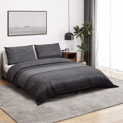 Questo set di copripiumino è morbido e confortevole e aggiunge un tocco di classe alla vostra camera da letto. Materiale conf ...