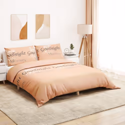 Questo set di copripiumino è morbido e confortevole e aggiunge un tocco di classe alla vostra camera da letto. Materiale conf ...