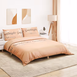 Questo set di copripiumino è morbido e confortevole e aggiunge un tocco di classe alla vostra camera da letto. Materiale conf ...