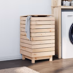 Questo cesto del bucato in legno vi offre una soluzione più pratica per riporre i panni sporchi e avere una casa ordinata. Le ...