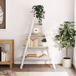 Questo scaffale a 5 ripiani in legno è la scelta perfetta da utilizzare in soggiorno, cucina, ingresso, bagno, balcone o ovun ...