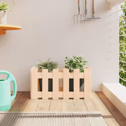 Questa fioriera da giardino in legno è la scelta ideale per coltivare una varietà di fiori o di piante. Legno massello di pin ...