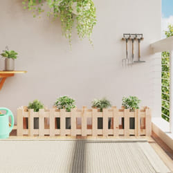 Vidaxl - Fioriera Rialzata Giardino a Recinzione 150x30x30 cm Legno Pino 54175