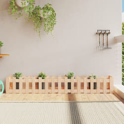 Vidaxl - Fioriera Rialzata Giardino a Recinzione 200x30x30cm Legno Pino