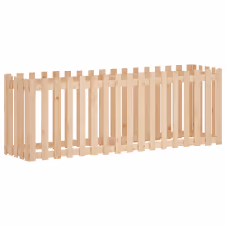 Fioriera da Giardino a Recinzione 200x50x70cm in Massello Pinocod mxl 107628 - Vista aggiuntiva 2