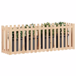 Fioriera da Giardino a Recinzione 200x50x70cm in Massello Pinocod mxl 107628 - Vista aggiuntiva 3