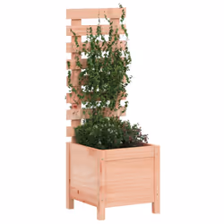 Fioriera Giardino con Rastrelliera 39x39,5x114cm Legno Douglascod mxl 131612 - Vista aggiuntiva 3