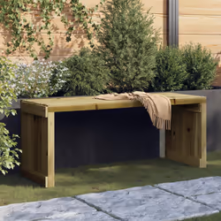 VidaXL 832529 panca da esterno Legno