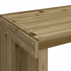 VidaXL 832529 panca da esterno Legno - Vista aggiuntiva 8