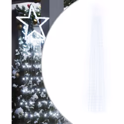 A Natale create un'atmosfera festosa con questa illuminazione per l'albero di Natale! 8 Modalità di illuminazione: L'illumina ...