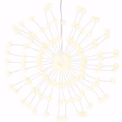 Illuminazioni di Natale Galassia 140 LED 4pz Bianco Caldo 17 cmcod mxl 82560 - Vista aggiuntiva 3