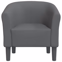 vidaXL Poltrona Cabriolet Grigio Scuro in Tessuto - Vista aggiuntiva 3
