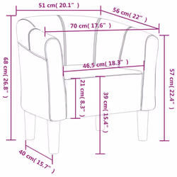 VidaXL 356441 poltrona - Vista aggiuntiva 8