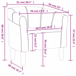 VidaXL 356446 poltrona - Vista aggiuntiva 8