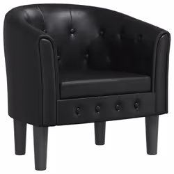 Poltrona Cabriolet Nera in Similpellecod mxl 108293